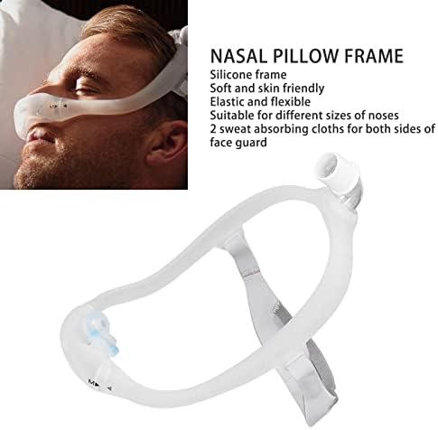 Рамка за носна перница, гел назална перница назална перница Силиконска рамка Заменска додаток за Respironics машина за дишење на соништа,