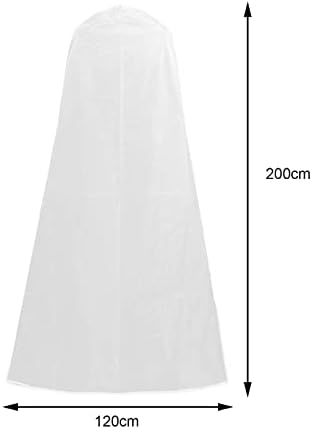 Магидеал Невестински Фустан Наметка Покривка Облека Торби Свадба Фустан Торба За Долга Облека Гардероба Плакарот Складирање