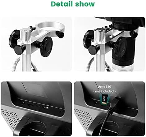 TREXD 8.5 Инчен Микроскоп 1080p Прилагодлив Лцд Дисплеј Микроскоп За Лемење Индустриско Одржување