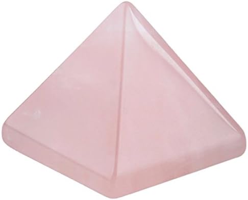 Mookaitedecor заздравување на кристал пирамида камен енергетски точки медитација дома декор, роза кварц