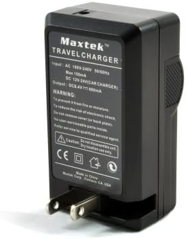 Maxtek 2 пакет 4,5 часа BP-827 Li-Ion батерии што можат да се полнат и полначот на wallидовите на џебот AC/DC Wallид со адаптер