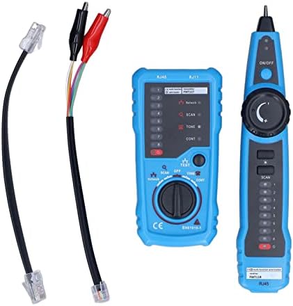 Мултифункционален tracker, RJ45 FWT11 мрежен кабелски кабел за кабелски кабел, брзо лоцирање на точки на пробивање, тестирајте го работниот статус на телефонските кабли, м?