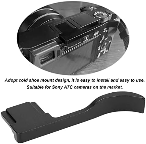 VBestlife за Sony A7C Camera Camery Harde, палецот метал ладен чевли нагоре за одмор рачка алуминиумска легура на палецот за додатоци за