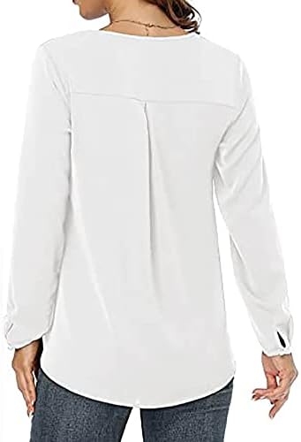 Дами долг ракав против вратот лабав вклопување опуштено вклопување обичен бренд блуза маица летна есенска кошула за тинејџери jh jh