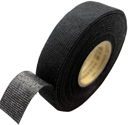 Nunomo 5pcs 19mmx15m ткаенина ткаенина ткаенина за крпа за автомобили за лепак за жици со висока температурна лента за лепила за лепила