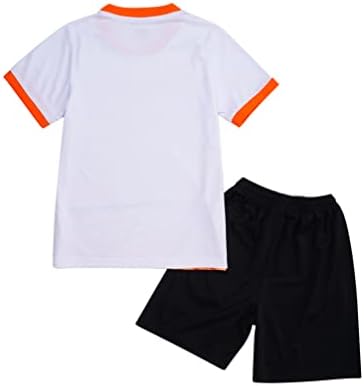 Jugaoge Kids Boys Soccer Team Uniform Football Training Comperation Atheticy Sport Compit