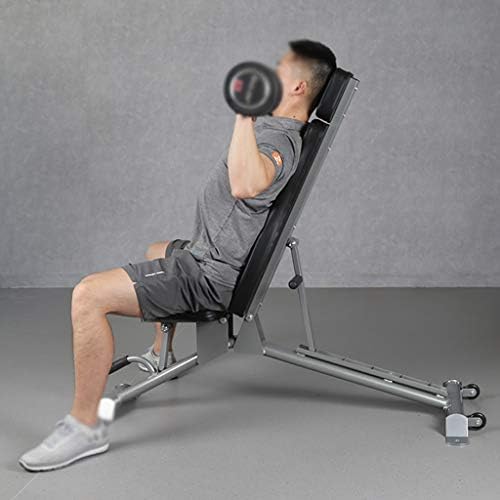 Zyx KFXL Вежба за клупи за тежина, прилагодување на повеќе нивоа, мулти-функција, кожа, прилагодлив дизајн, користен за домашни седишта, фитнес