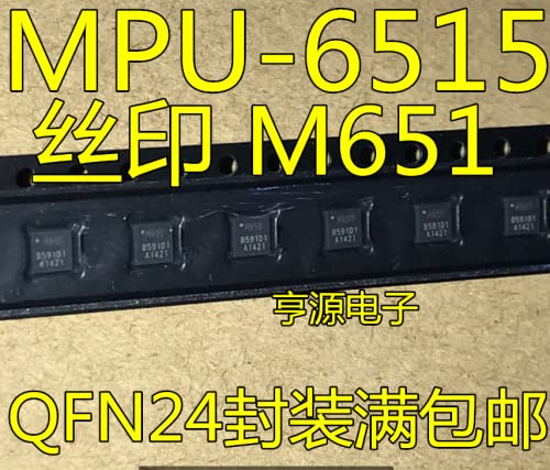 10 парчиња MPU-6515 MPU6515 M651 QFN24