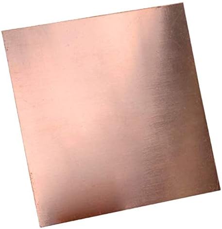 Умки месинг плоча бакар лим за перцизија метални метални метални метални плочи 100ммкс150мм/4x6inch, 1 парчиња метална фолија