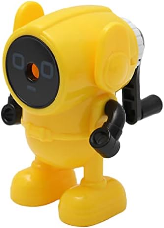 Gadpiparty Kids Toy Robot Robot Pencil Sharpener Robot Robot Sharpener: Pencil Sharpener Manual Pencil Sharpener Забавен молив за острилка