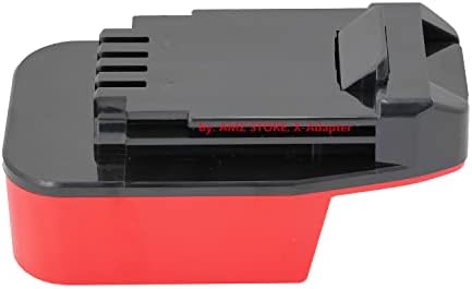 X-адаптер само за Black & Decker 20V Max безжични алатки компатибилни со Milwaukee M18 црвени ли-јонски батерии-само адаптер