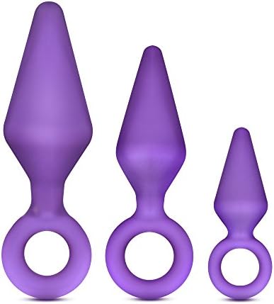 Руменилони новини - Комплет за обука за почетници на Luxe Anal Anal Butt Three Three Silicone Ass Trainer Sex Toy - Виолетова - виолетова