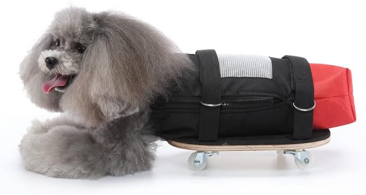 Еледум алтернатива за инвалидска количка за кучиња за парализирани миленичиња, торба за влечење кучиња за задни нозе, инвалидска