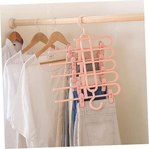 Халибана панталони решетката повеќенаменска закачалка за закачалки за плакари за преклопување облека за облека за долна облека