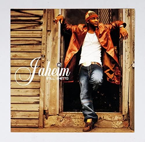 Jaheim poster flat 2002 Уште гето албум промоција 12 x 12