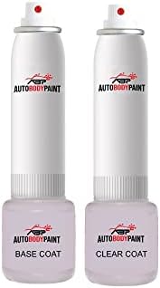 ABP допрете базакоат плус комплет за боја на спреј за чистење, компатибилен со Diopsidschwarz Pearl Z4 BMW