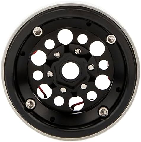 Dkky 4PCS 1,9 инчен метално тркало на тркалото на тркалото со метални тркала со 12мм комбинатор хексадецимален додаток за 1/10 RC