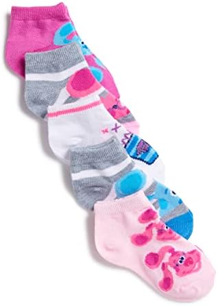 Nickelodeon Baby-Girls Blue Infues & You 5 Пакувајте кратки чорапи