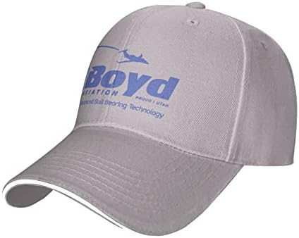 Nuttag Boyd Avyiation Baseball Cap, што може да се перат прилагодливи каубојски капи, женски бејзбол капа