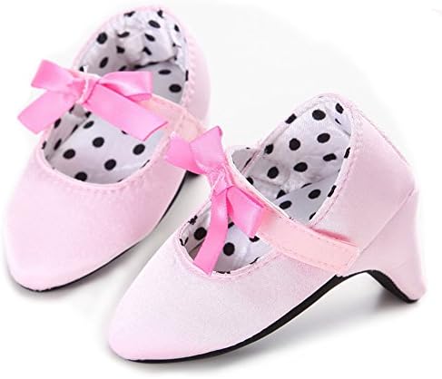 Чевли за новороденчиња за девојчиња, меки чевли со единствено креветчето први пешаци