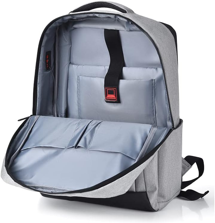 Нов ранец со висок ранец од 17-инчен ранец со висок капацитет за лаптоп за игри со голема капацитет