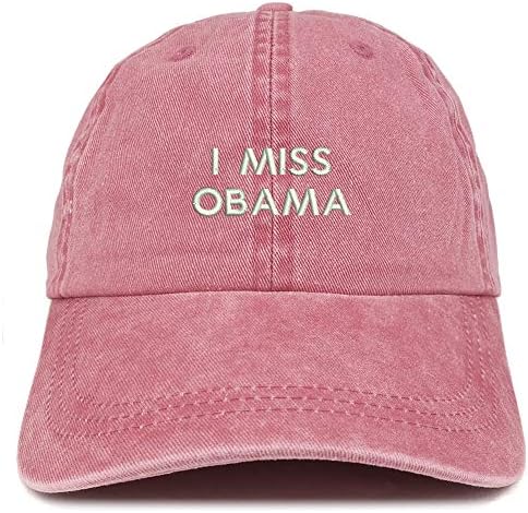 Трендовски продавница за облека ми недостасува Обама извезено измиено капаче со низок профил