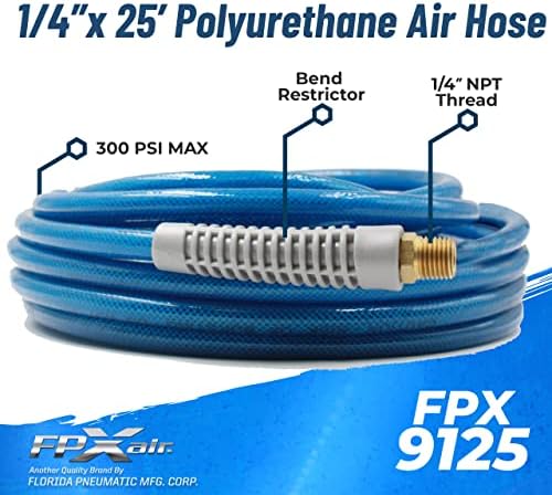 FPXAIR 1/4 ”PU Air црево - 50 стапки