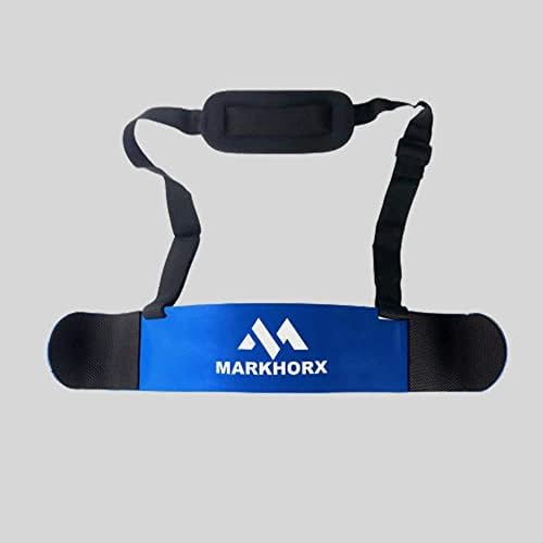 Мархоркс АРМ Бластер за мажи со бицепс и трицепс - Blaster за навивам на рака, изолатор за поддршка со прилагодлива лента за вратот