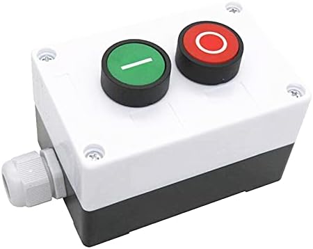 SNKB AC 660V 10A Моментарна I/O Црвена зелена знак Не NC Push копче за прекинувач на копчето