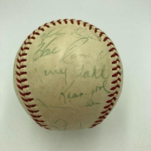 1968 Њујорк Метс Тим Потпиша Националната Лига Бејзбол Нолан Рајан ЈСА Коа-Автограм Бејзбол