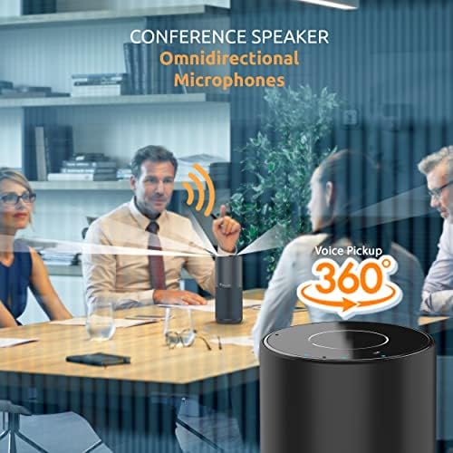 Звучник на конференцијата Toucan со 4 вграден микрофон за ехо-откажување на микрофон | Домашна канцеларија, употреба на состаноци