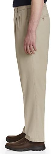 Харбор залив од страна на мажите за машка и голема и висока половината-релаксер со панталони со двојки | Рамен преден стил, еластична комфорна