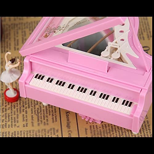 SFMZCM романтична пијано модел музичка кутија балерина музички кутии дома декорација роденденски подарок за свадба (боја: OneColor, големина