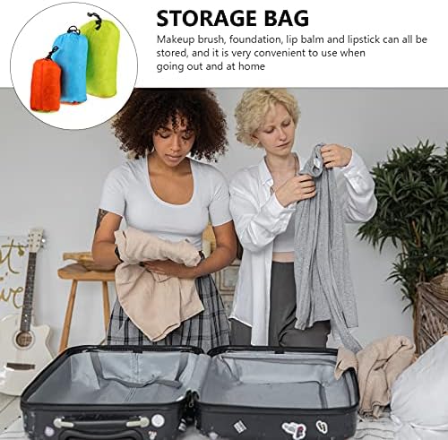 Амосфун Јасни Вреќи за Завиткување 3 парчиња Облека Торби За Складирање Облека Патна Облека Контејнер Торби За Влечење Облека Торба За Складирање