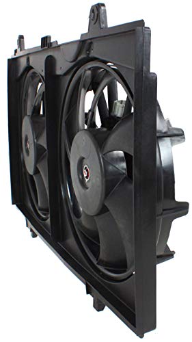 Фан за ладење на радијаторот на Еван Фишер компатибилен со 2007-2012 Nissan Sentra PartsLink NI3117102