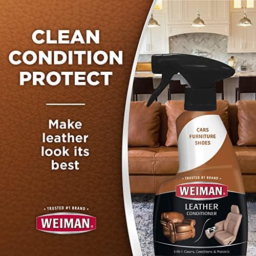 Вклучен климатик за чистење на кожа Вајман за каучи, чизми, столици, торби, чанти и автоматски ентериер со вклучен микрофибер пешкир