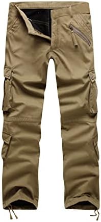Машки обични воени товарни панталони рипстоп мулти-џебни армиски панталони на отворено пешачење за борбени панталони