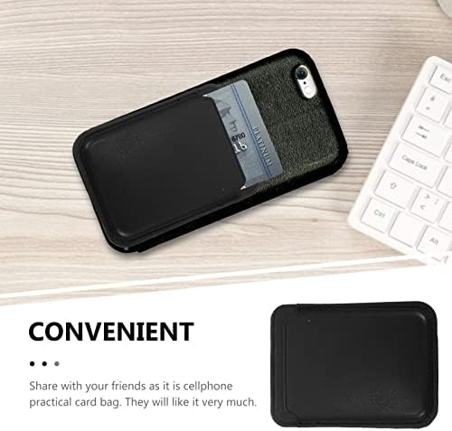 Ukcoco iphones 3 парчиња покритие на ракав, лепило за лепило на повеќето практични паричник за самостојни пари за џебови, за налепници за налепници