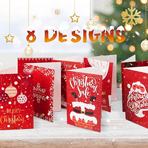 Божиќни Картички Во Кутија СО ВАВЕХО 2021 + Божиќни Привремени Тетоважи За Деца Порибување, Традиционален Божиќен Дизајн И Божиќен