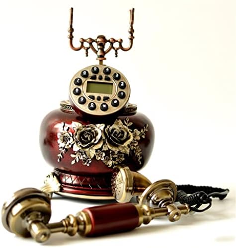 Кхдфдц Антички Телефонски Занаети Гроздобер Метал Фиксни Дома Декоративни Орнаменти Телефон