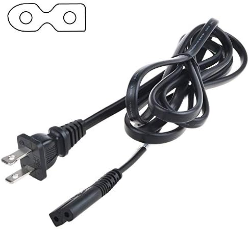 PPJ AC Електричен кабел за кабел за кабел за приклучок за приклучок за приклучок за Sony CFD-S50 CFD-S50BLK CFD-S50/B CFD-S50/BC Личен ЦД плеер Boombox AM/FM радио стерео касети Аудио систем