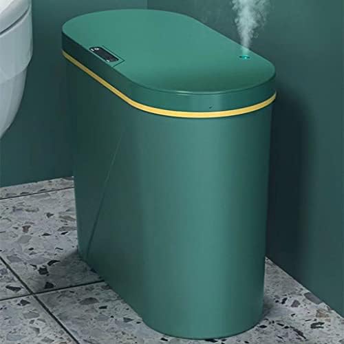 Seasd Smart Induction Trash Trash за полнење на ароматерапија корпа за складирање на отпадоци кујна кујна бања автоматски ѓубре