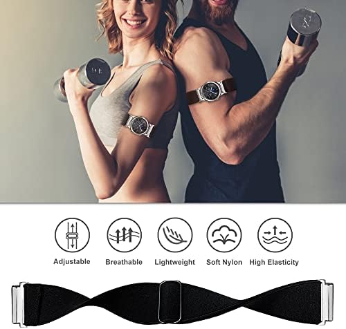 Bumove 22mm Еластична амбалажа за Samsung Galaxy Watch 46mm, Gear S3 Frontier, Galaxy Watch 3 45mm, прилагодлив спортски тренинг жени мажи за