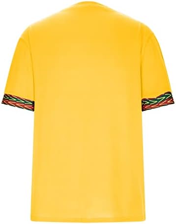Маица за маички африкански дашики традиционална етничка племенска племенска цветна цветна тенка тенок кошули врвови со кратки ракави дашики