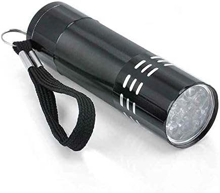 УВ Фенерче Црна Светлина, Рачни Батериски Ламби За Црно Светло 9 Предводени 395nm Мини Детектор За Факел За Факели За Домашни Миленици За Кучиња,
