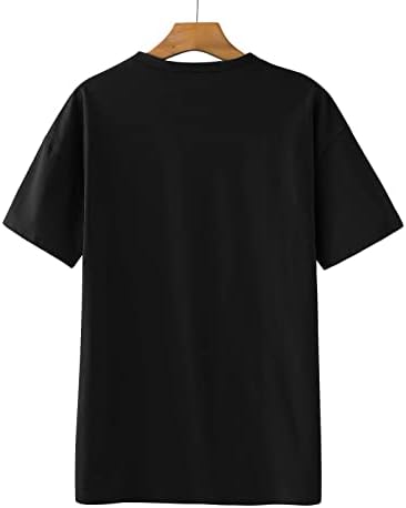 Есен летен маичка женски краток ракав 2023 облека редовно вклопување графички бренд основна кошула за блуза за жени 34