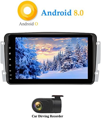 XISEDO Android 8.0 8 Инчен Автомобил Стерео Авторадио RAM 4G Rom 32g Главна Единица Автомобил Радио Автомобил GPS Навигација За Мерцедес-БЕНЦ Clk W209/ C Класа W203/ Виано/Вито/Ванео/А-Кла