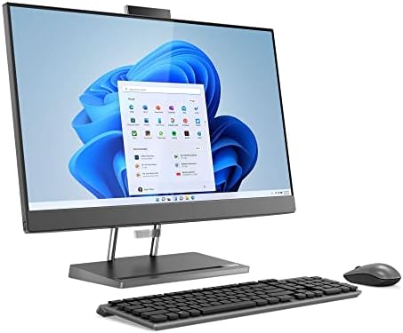 Lenovo IdeaCentre AIO 5i 27 QHD допир на екранот на допир се-во-1 десктоп компјутер-12-ти генерал Intel Core i7-12700H 14-Core до 4,7 GHz