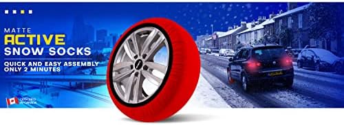 Премиум автомобил гуми снежни чорапи за зимска екстрапро -серија текстилен снежен ланец за Хонда одговара