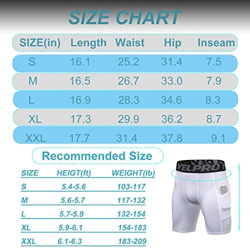 Abtioyllz 3 пакувачки шорцеви за компресија за мажи Spandex трчање тренингот атлетски базелиер шорцеви за долна облека џеб